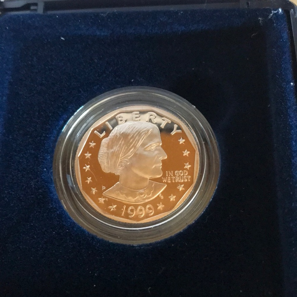1999 Susan B. Anthony Dollar Coin